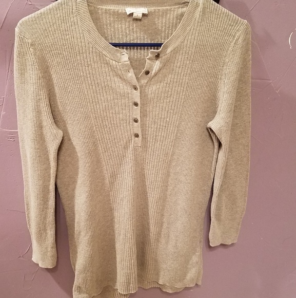 3/4 sleeve GAP top - Picture 1 of 3